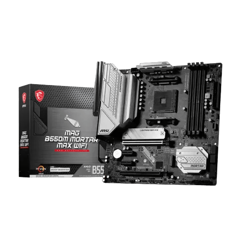 MSI MAG B550M MORTAR MAX WIFI AMD AM4 Micro-ATX Motherboard