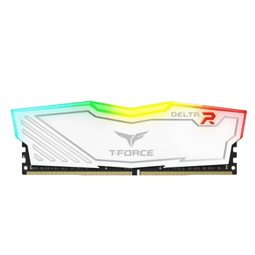 TEAM T-Force DELTA RGB White 16GB 3200MHz DDR4 CL16 Gaming RAM