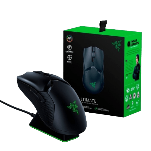 Razer Viper Ultimate RGB Gaming Mouse with Charging Dock