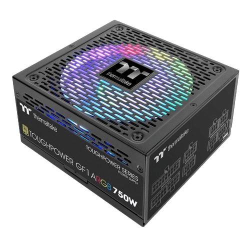 Thermaltake Toughpower GF1 ARGB 750W 80 Plus Gold Fully Modular Power Supply